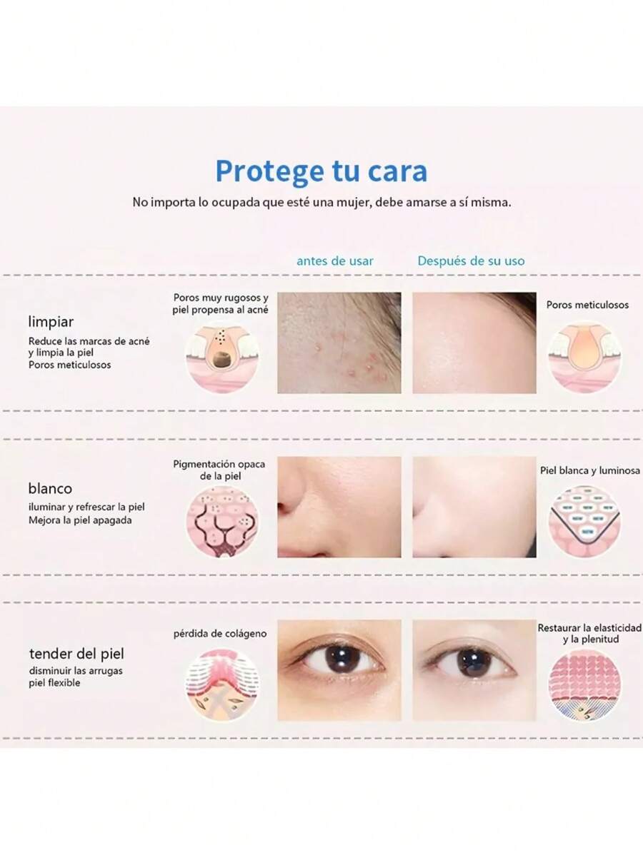 Máscara Led Facial