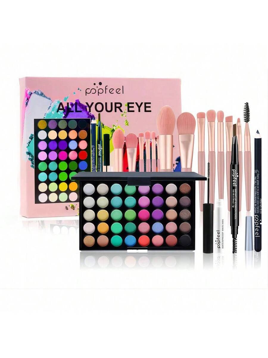 Paleta de sombras de ojos de 40 colores