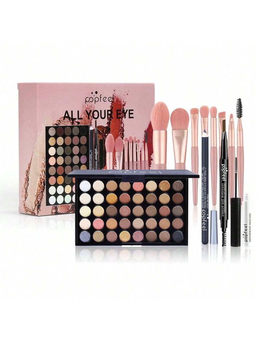 Paleta de sombras de ojos de 40 colores