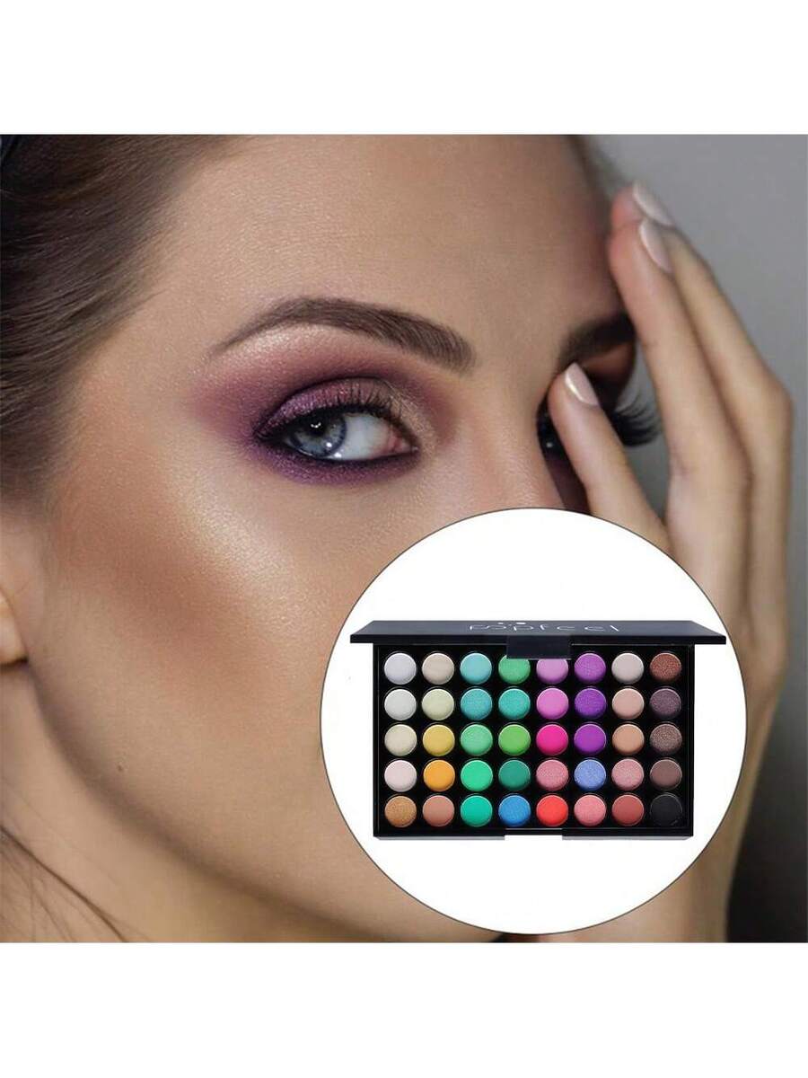 Paleta de sombras de ojos de 40 colores