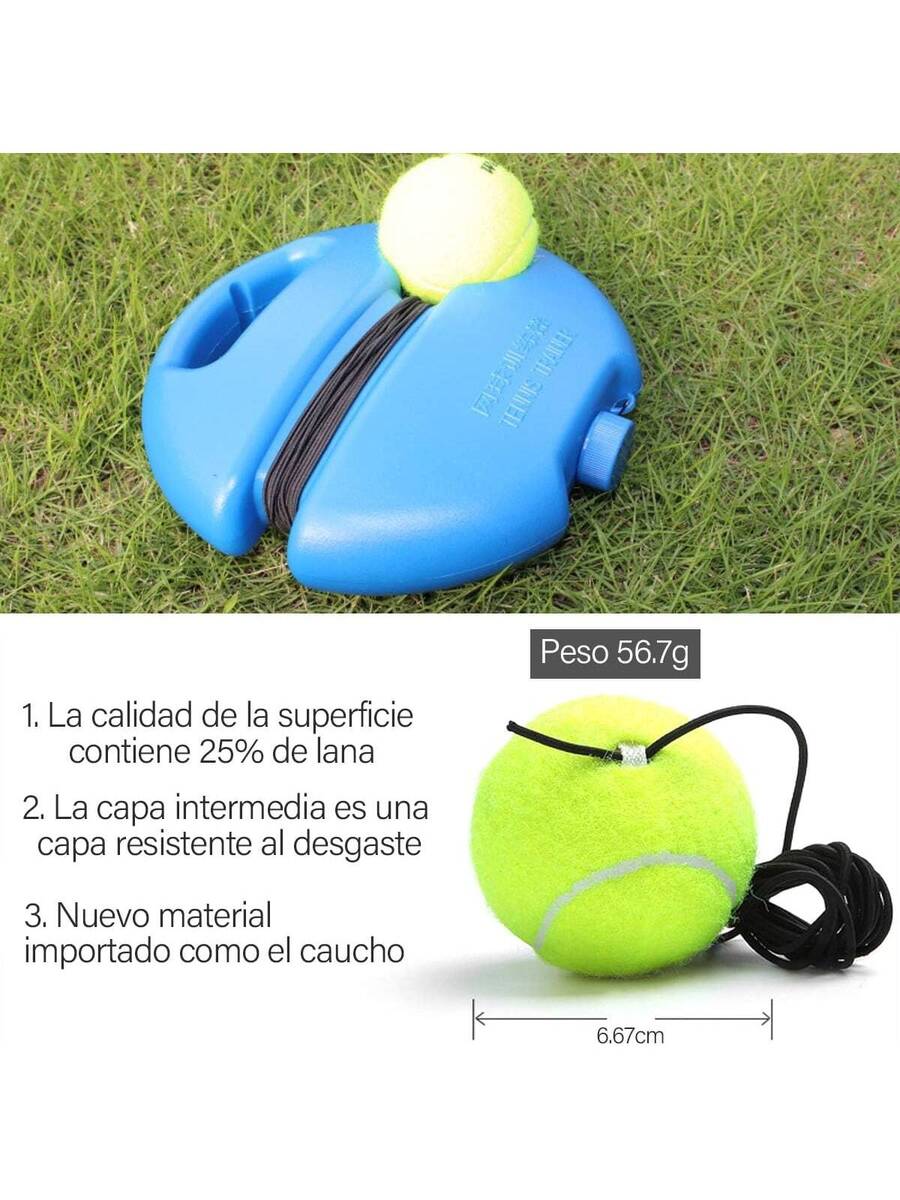 Entrenador De Tenis, Base de Tenis con una Cuerda