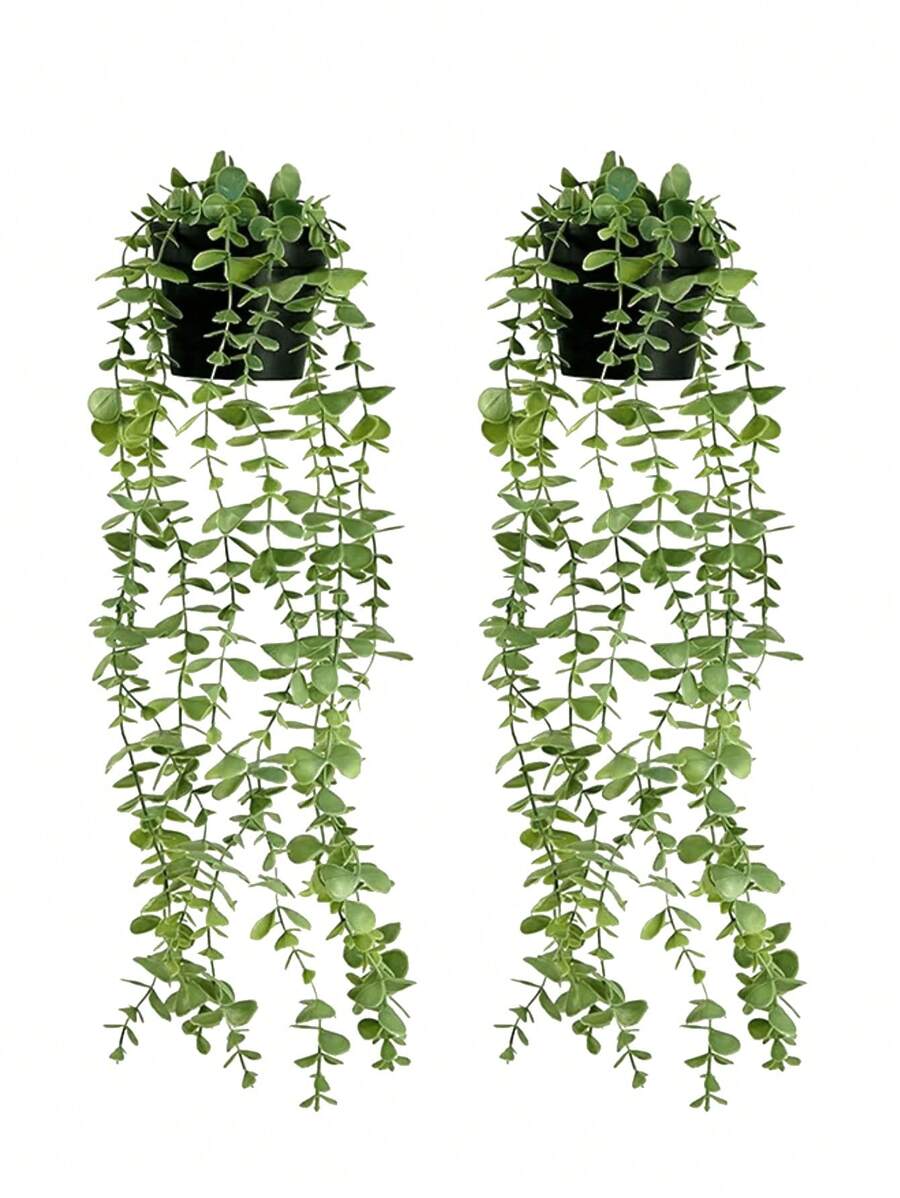 Plantas artificiales, Plantas en maceta colgantes