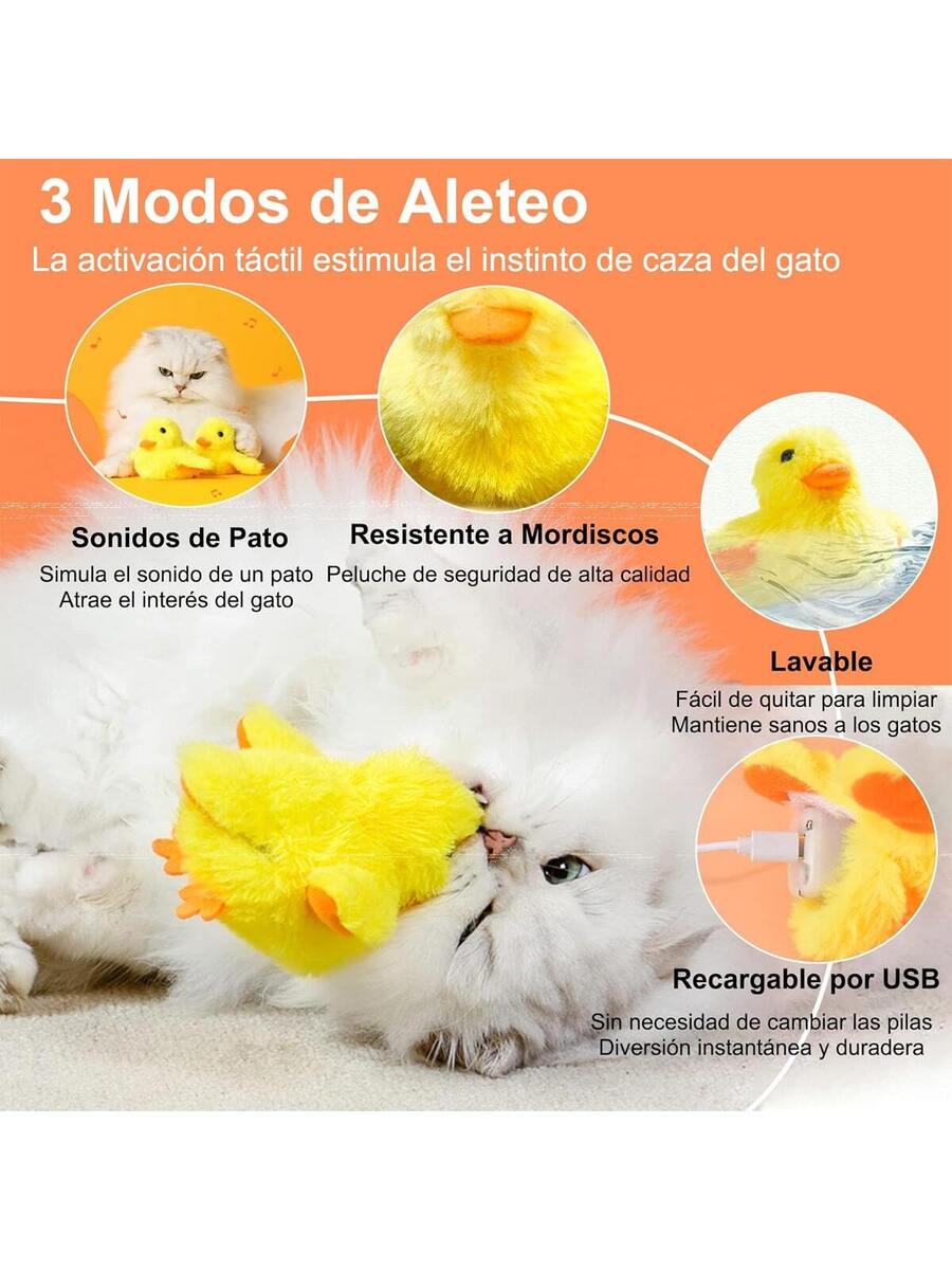 Monlida Juguete Gato Eléctrico