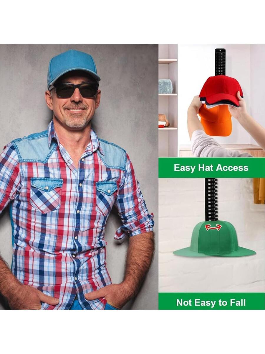 Organizador de Sombreros con Adhesivo