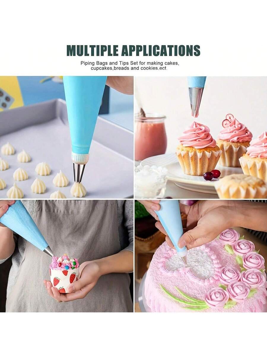 21 piezas de herramientas para decorar pasteles
