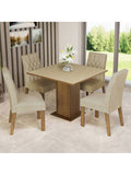 Juego De Comedor Com Mesa Y 4 Sillas