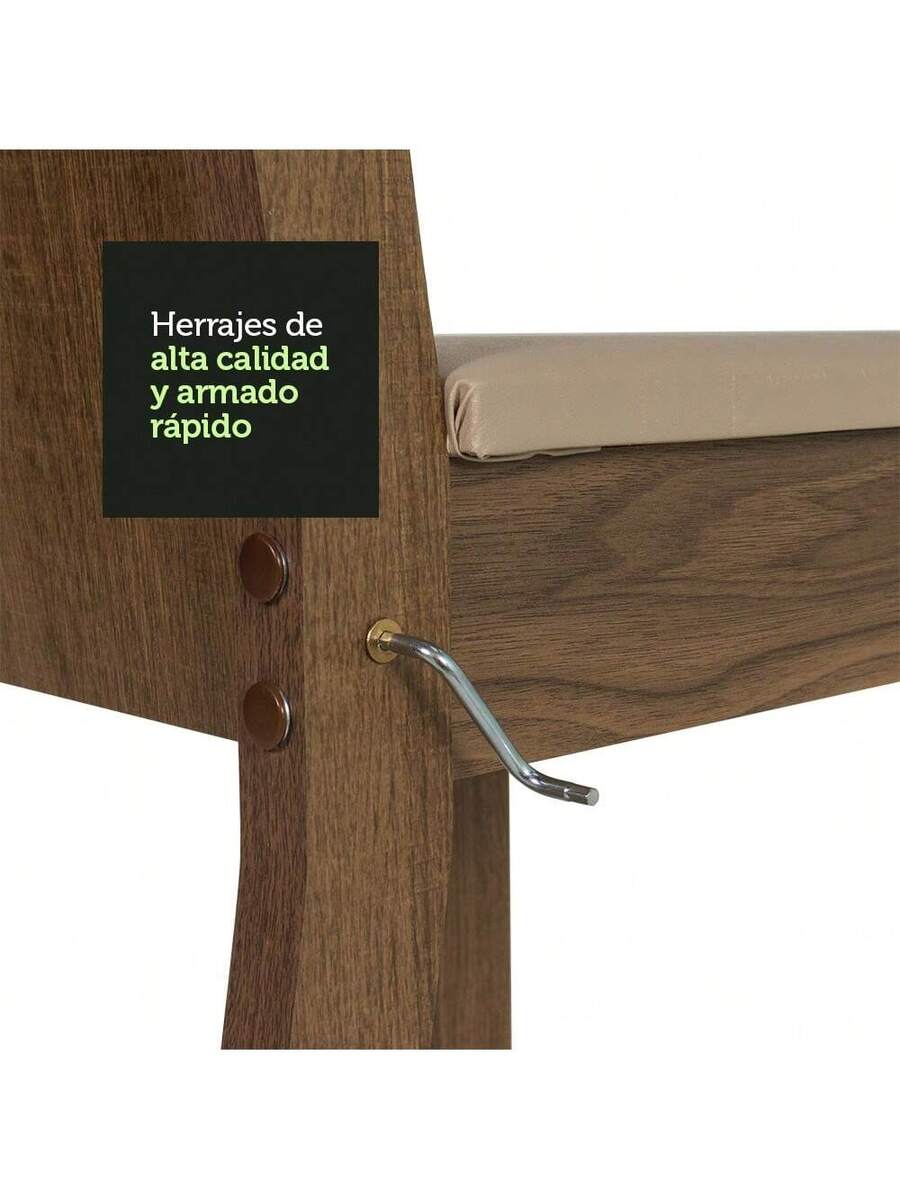 Juego De Comedor Con Mesa Con 4 Sillas