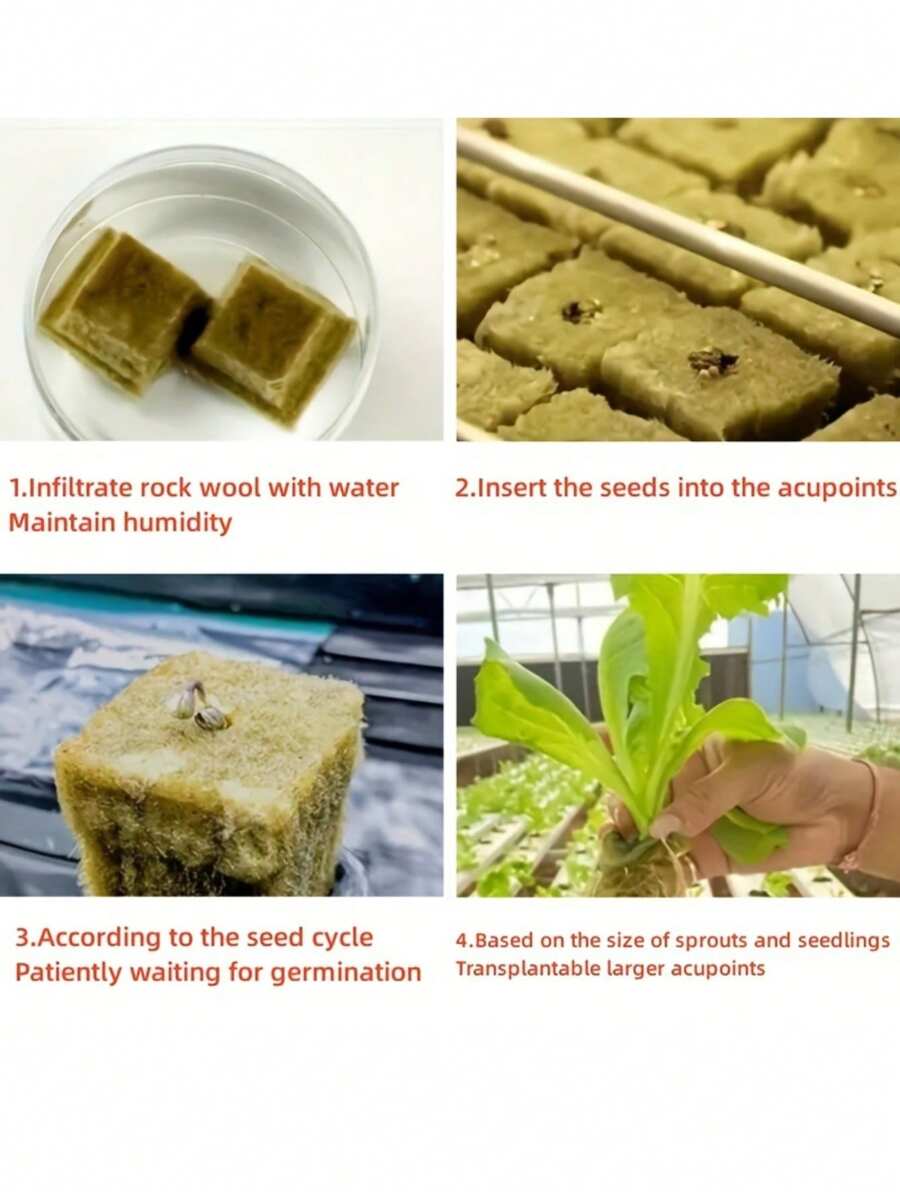 bloques de cultivo de plántulas transpirables