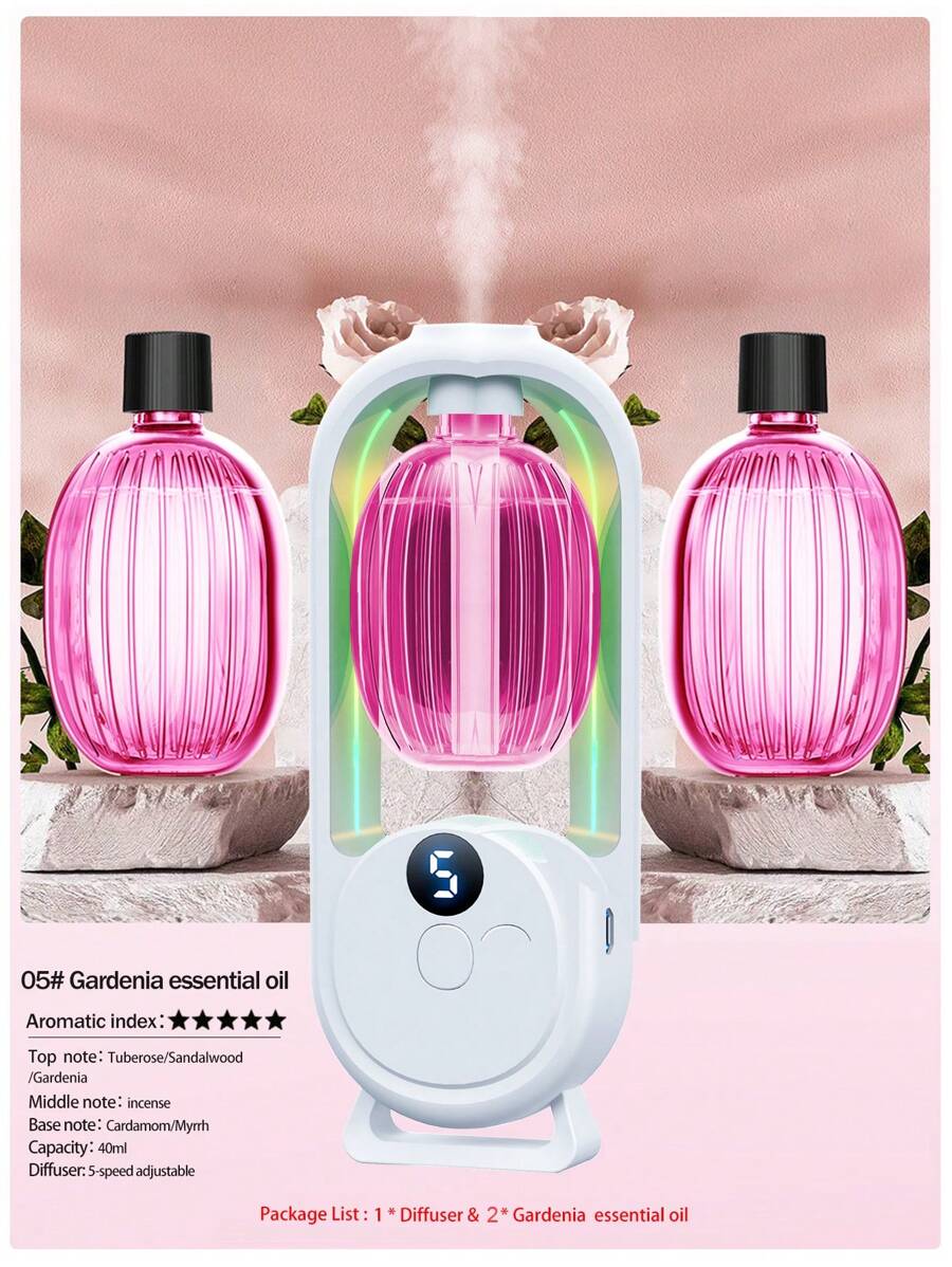 Nuevo difusor de aromas USB humidificador de aceites esenciales