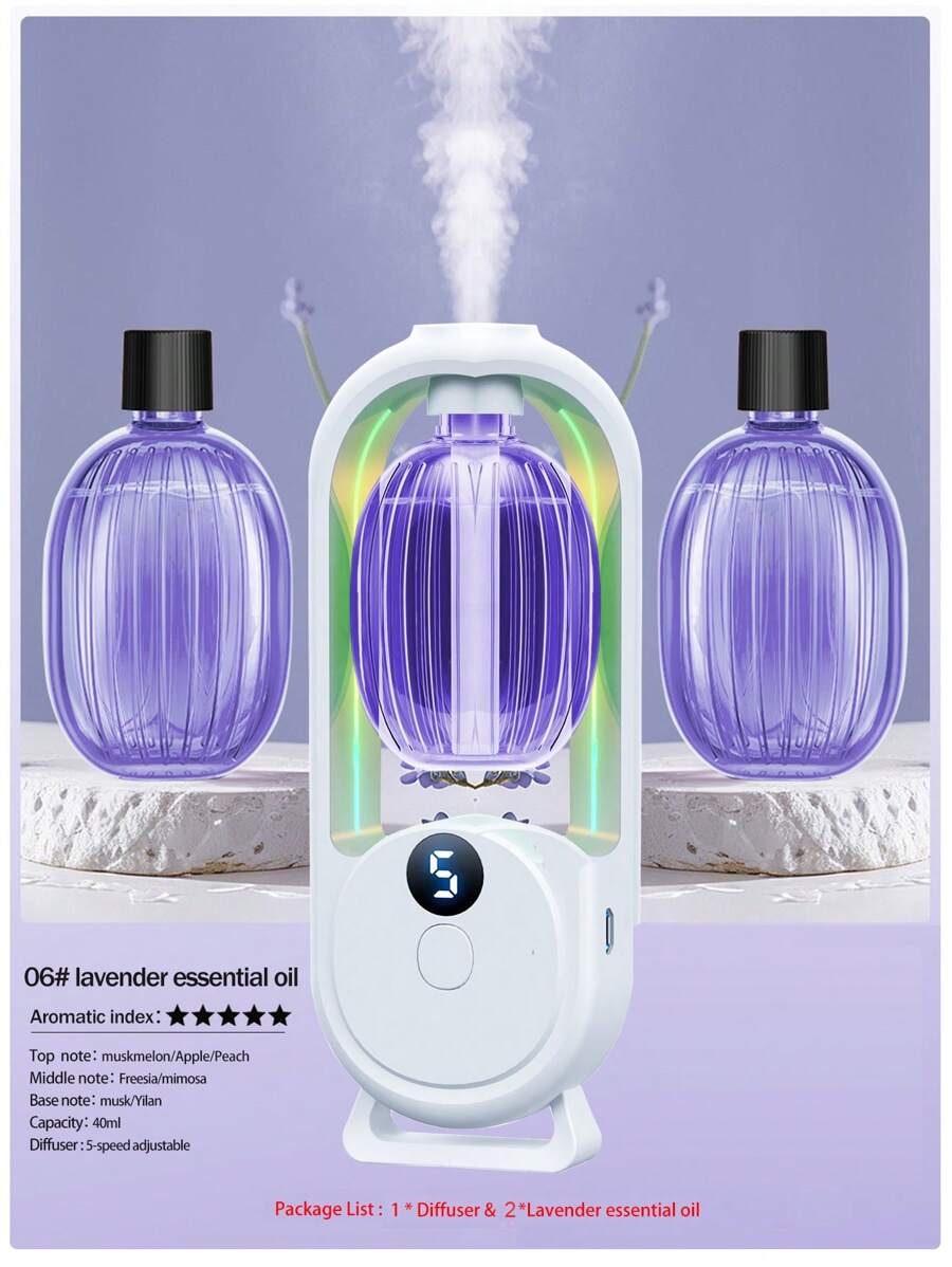 Nuevo difusor de aromas USB humidificador de aceites esenciales