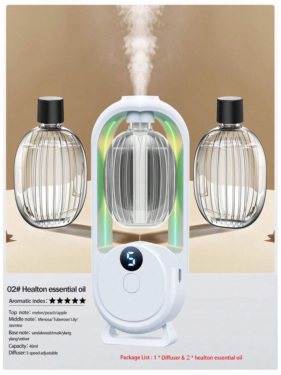 Nuevo difusor de aromas USB humidificador de aceites esenciales