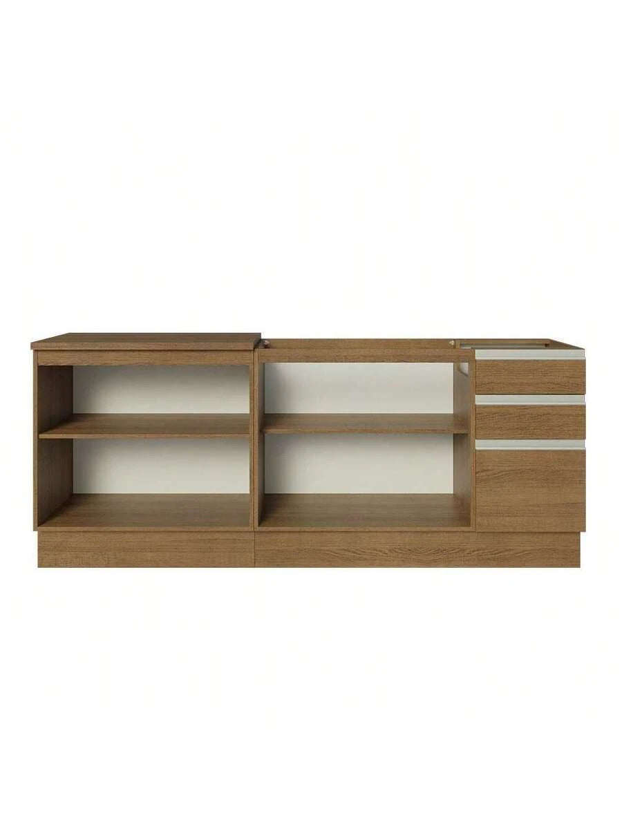 Alacena Gabinete Bajo Madesa Glamy 200cm