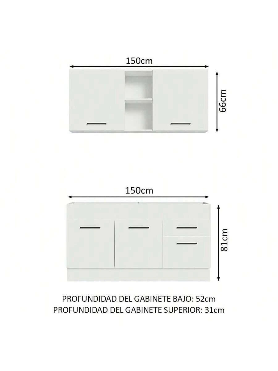 Mueble De Cocina Compacto