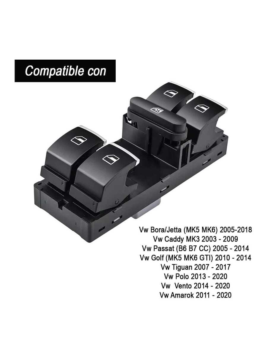Vmingo Botonera Puerta Switch Control Vidrio Vw