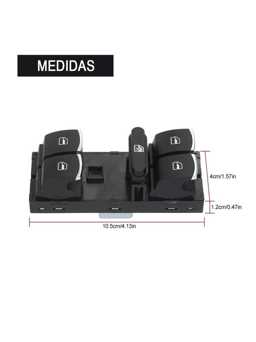 Vmingo Botonera Puerta Switch Control Vidrio Vw