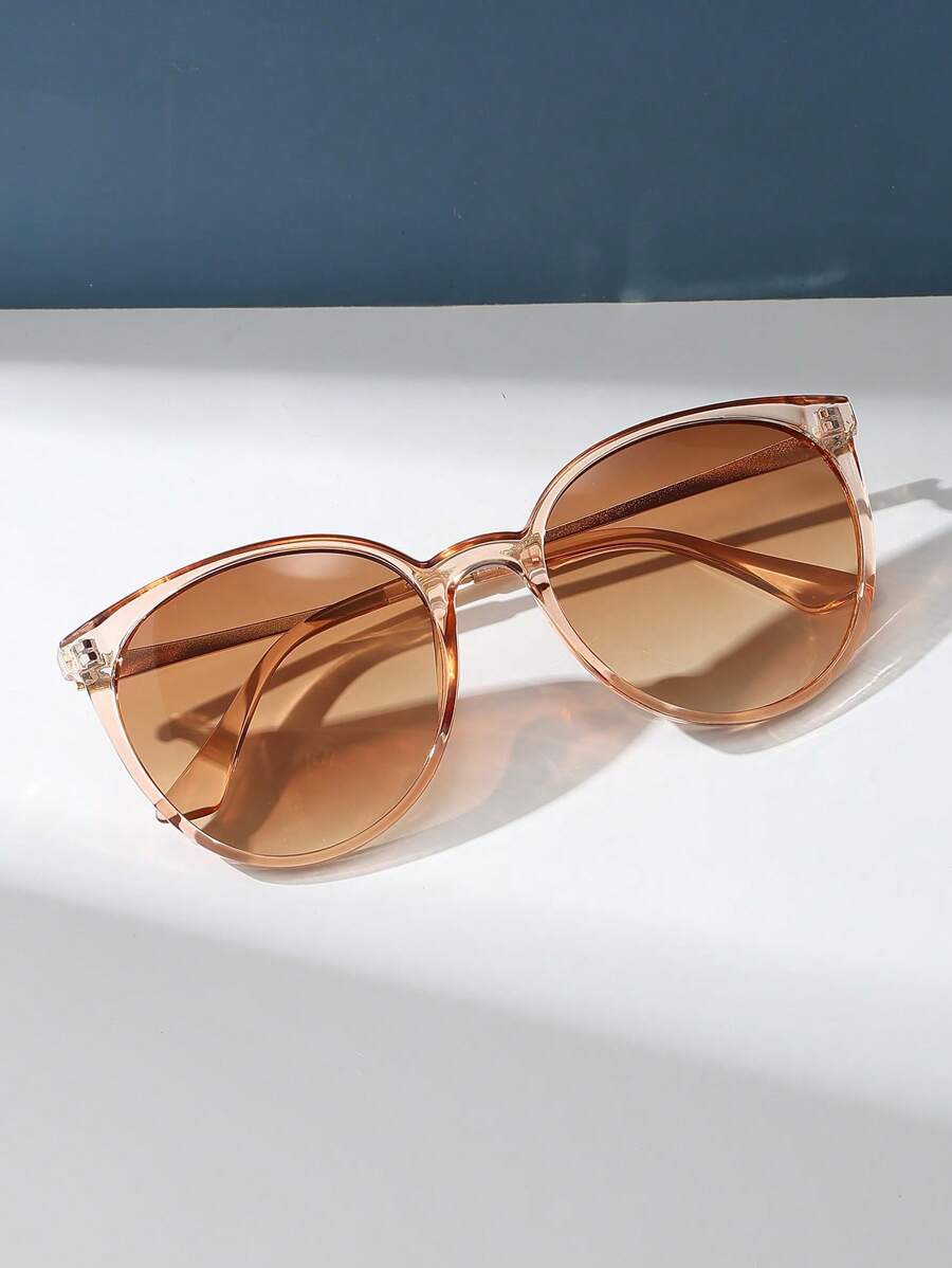 gafas de sol unisex retro de metal redondas