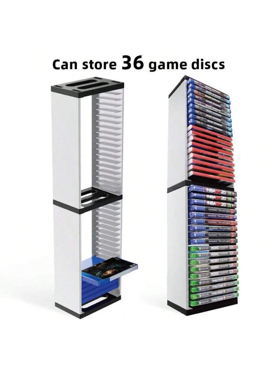 Estantería organizadora de almacenamiento de juegos de video