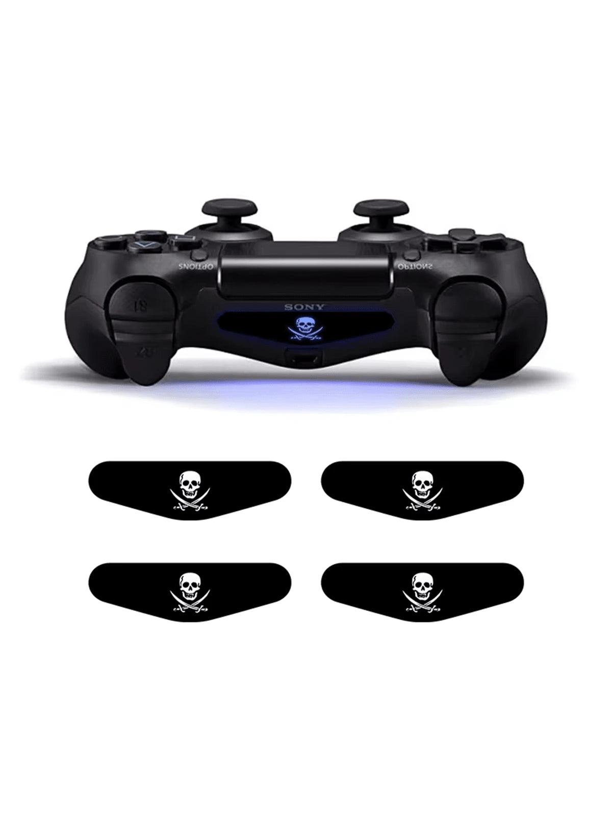 pegatinas LED negras para la barra dePlayStation 4