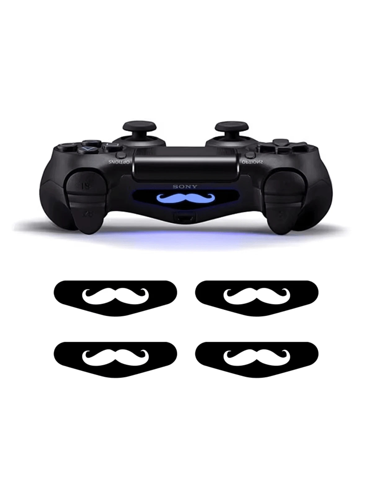 pegatinas LED negras para la barra dePlayStation 4