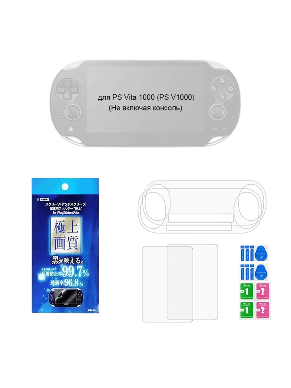 Protector de pantalla de vidrio PSV 1000 y PSV 2000