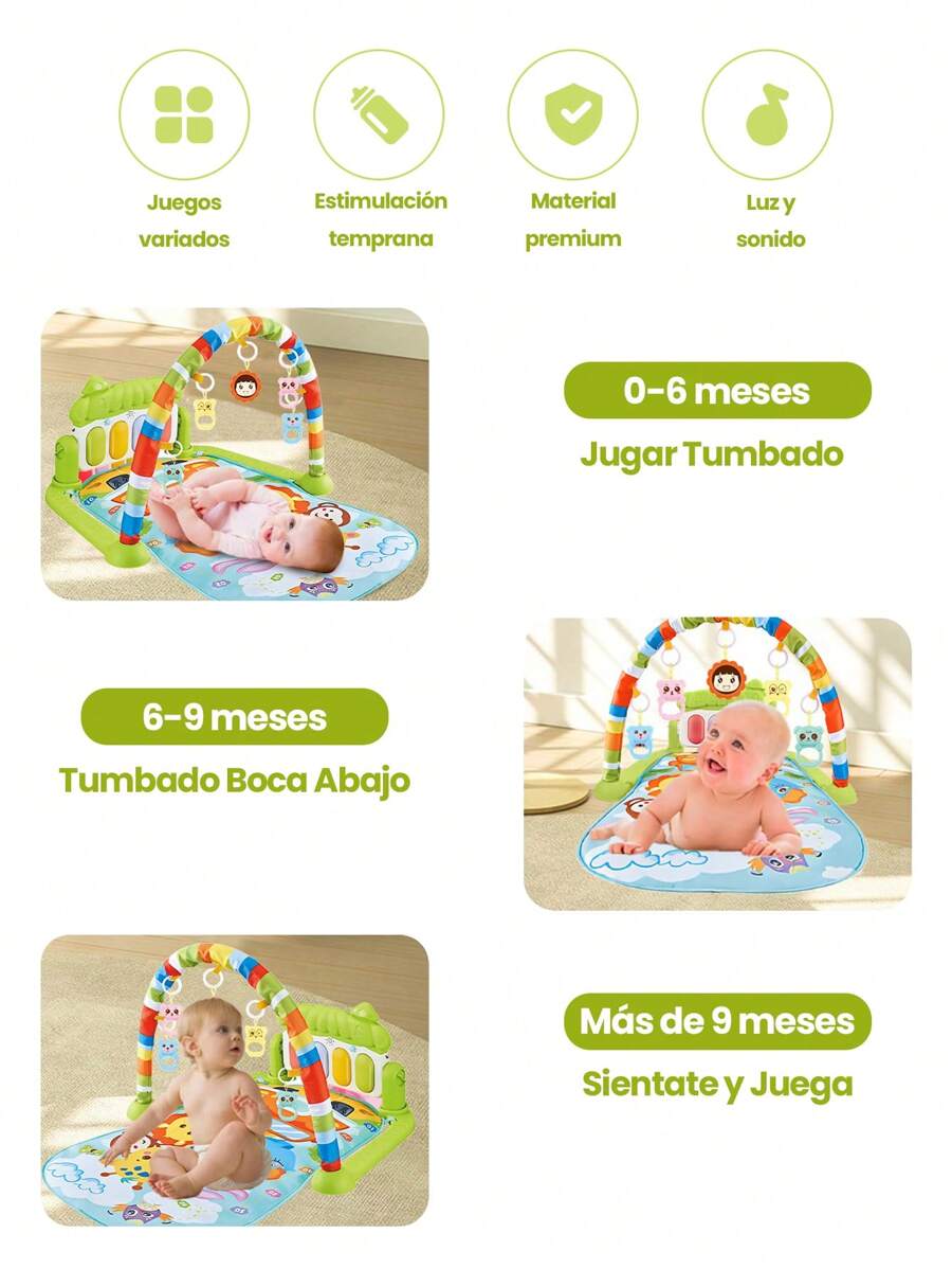 Juguetes De Gimnasio De Música Para Bebés