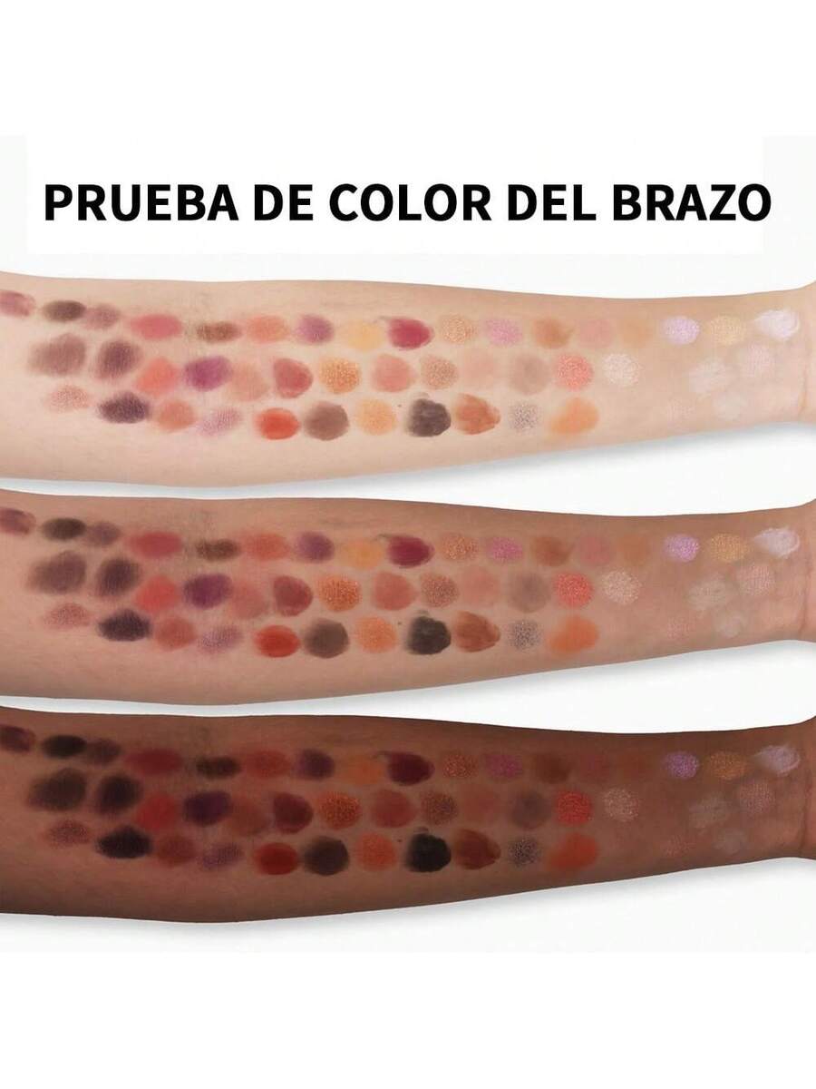 Paleta de sombras de ojos de maquillaje de 78 colores