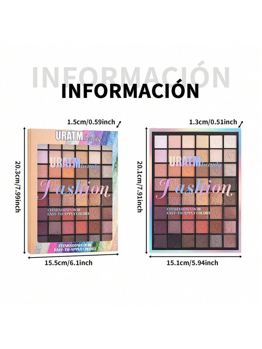 Paleta de sombras de ojos de maquillaje de 78 colores