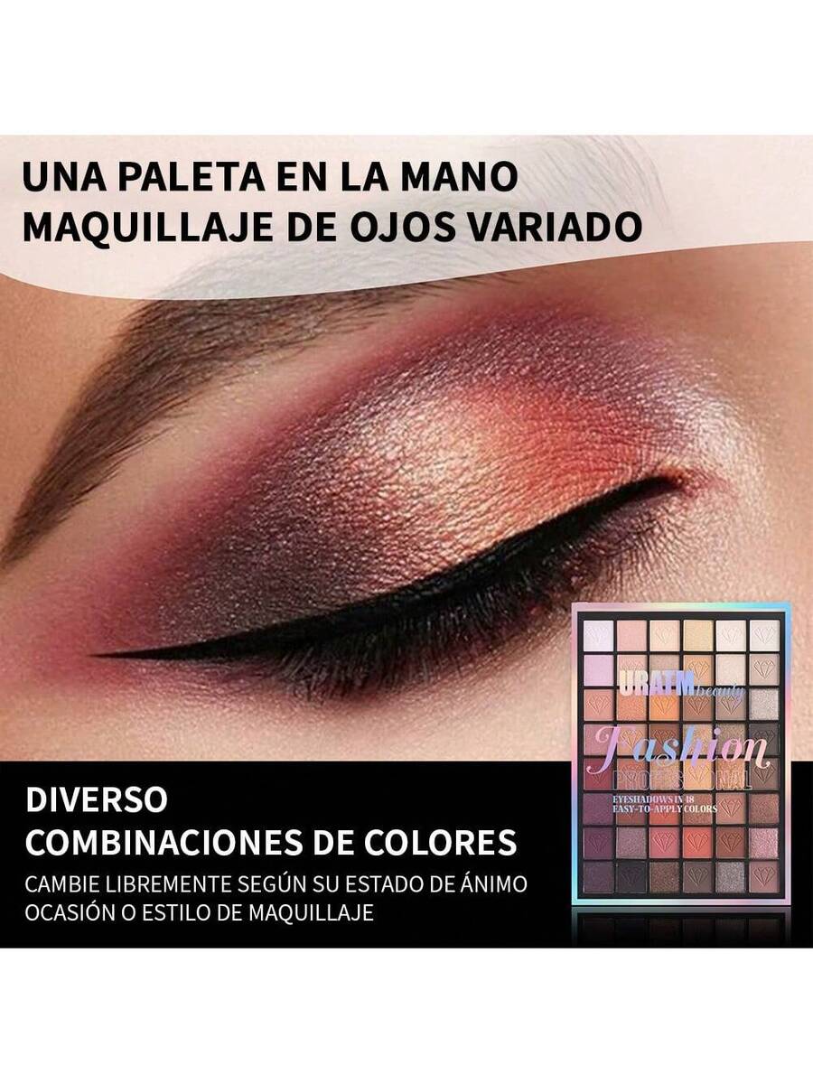 Paleta de sombras de ojos de maquillaje de 78 colores