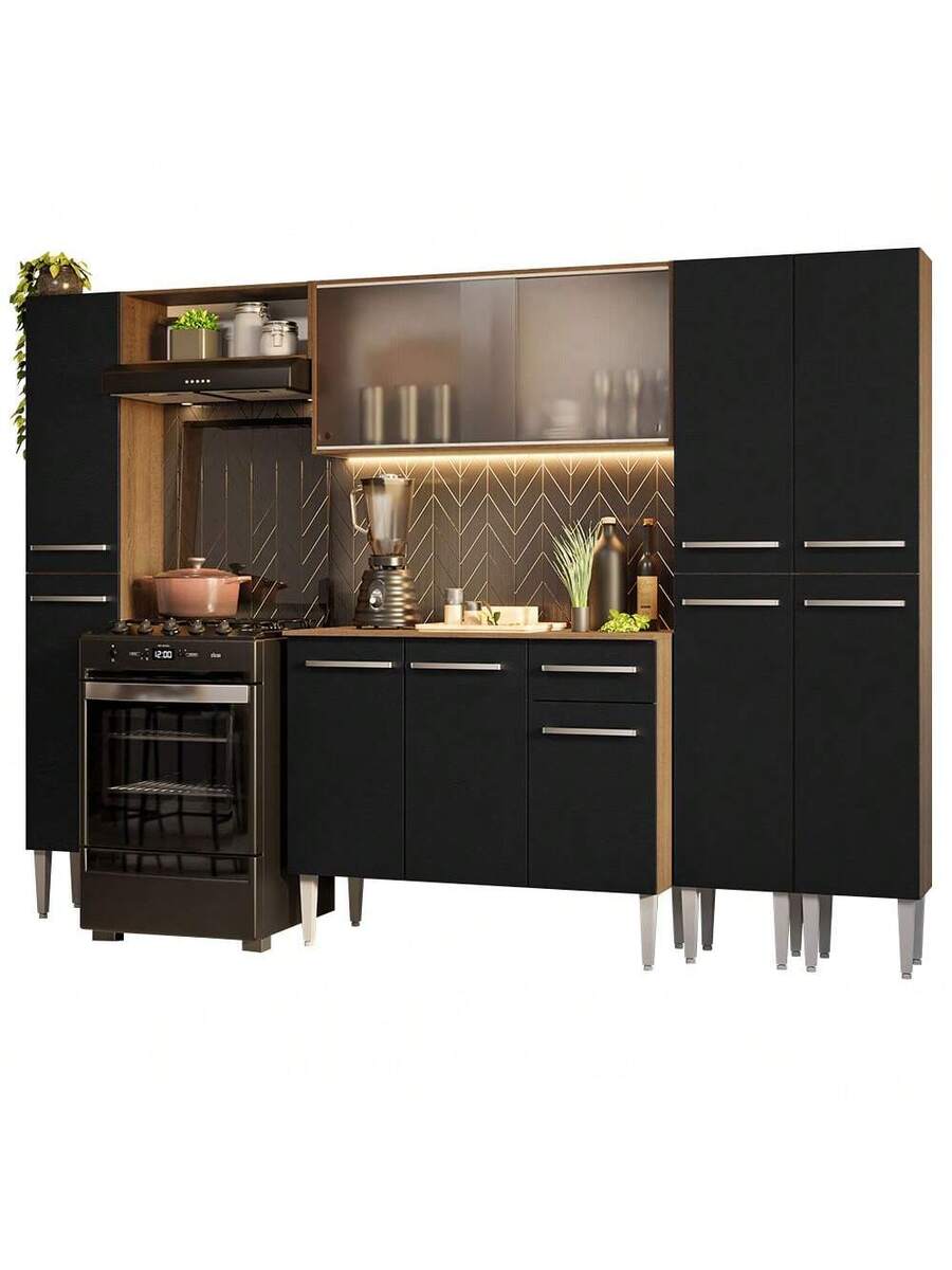 Cocina Integral Completa Modular Madesa 261cm