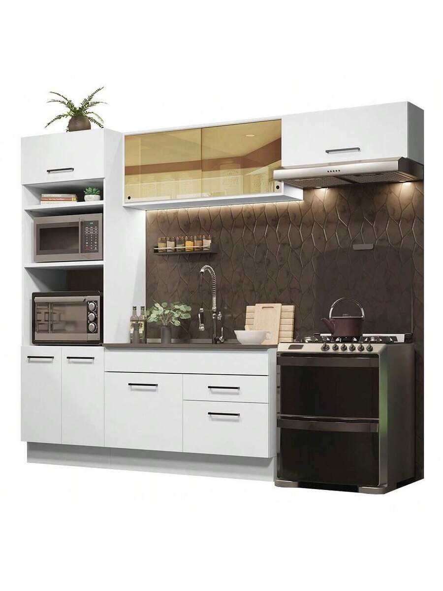 Cocina Integral Completa Modular Madesa Agata 270cm