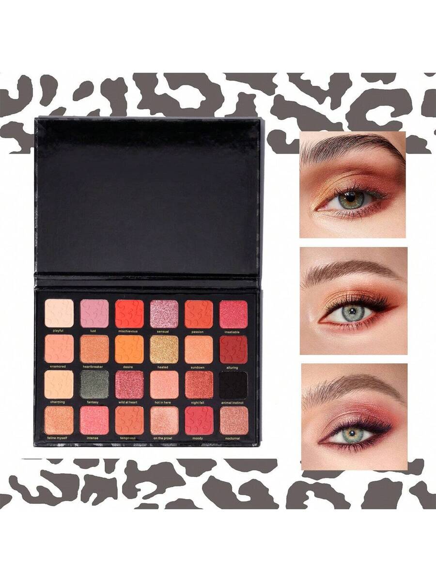 Paleta de sombras de ojos de maquillaje de 78 colores