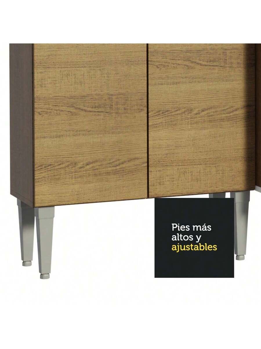 Cocina Integral Completa Modular Madesa Emilly 169cm