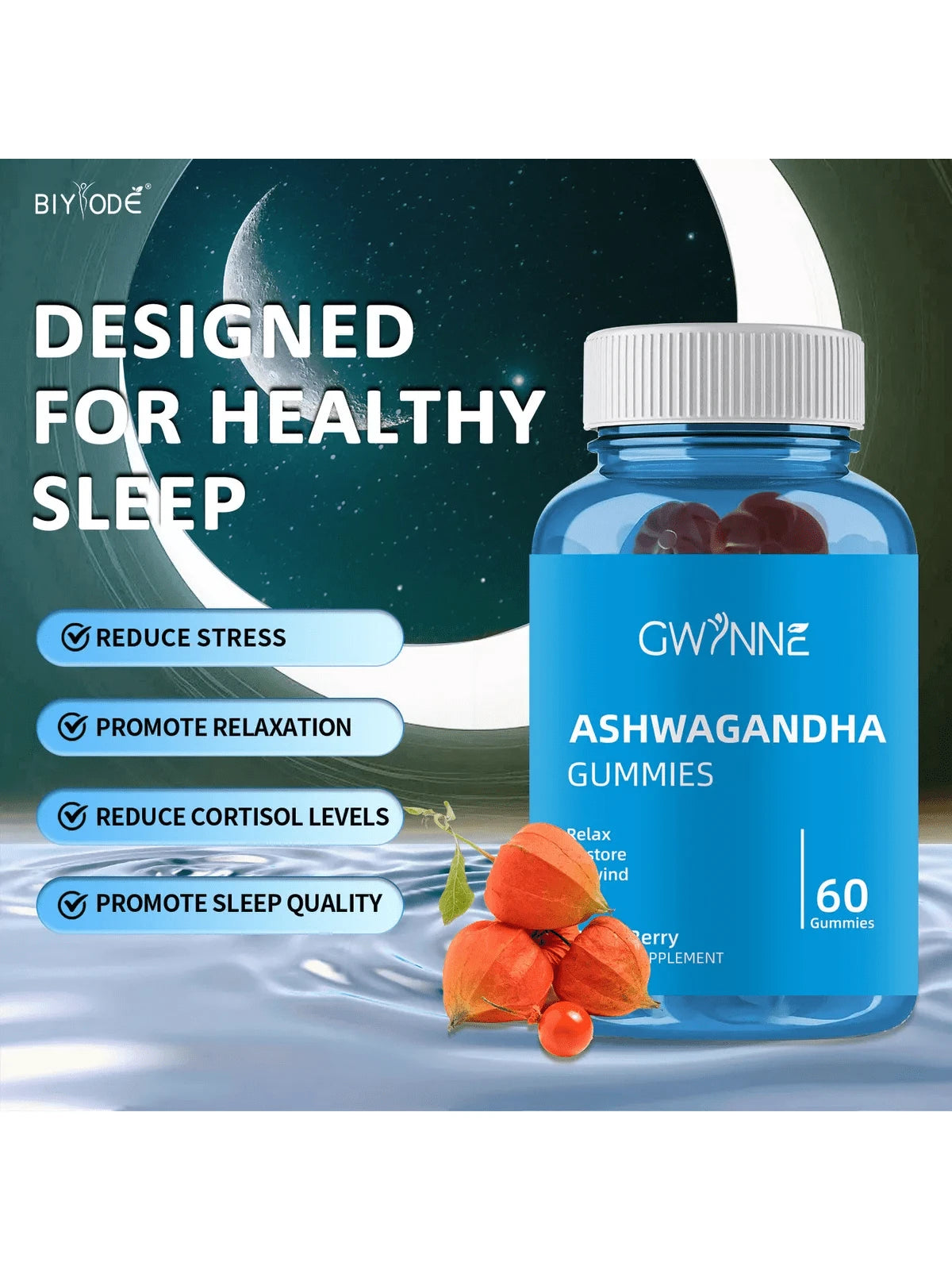 Ashwagandha 60 Gominolas
