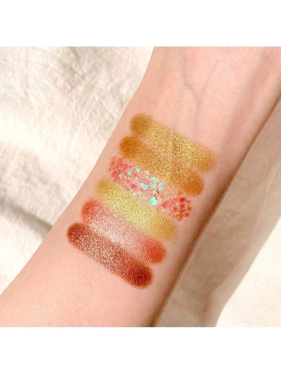 Paleta de sombras de ojos de 74 colores