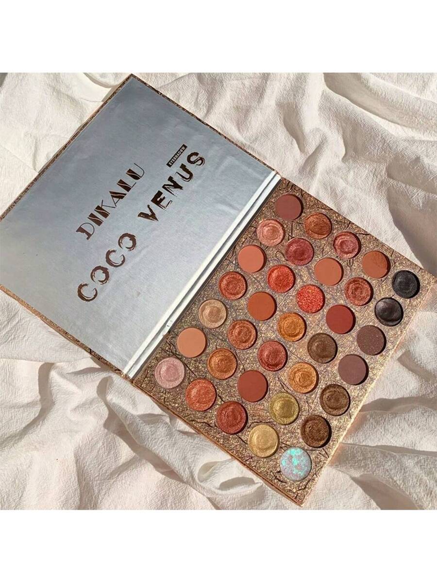 Paleta de sombras de ojos de 74 colores