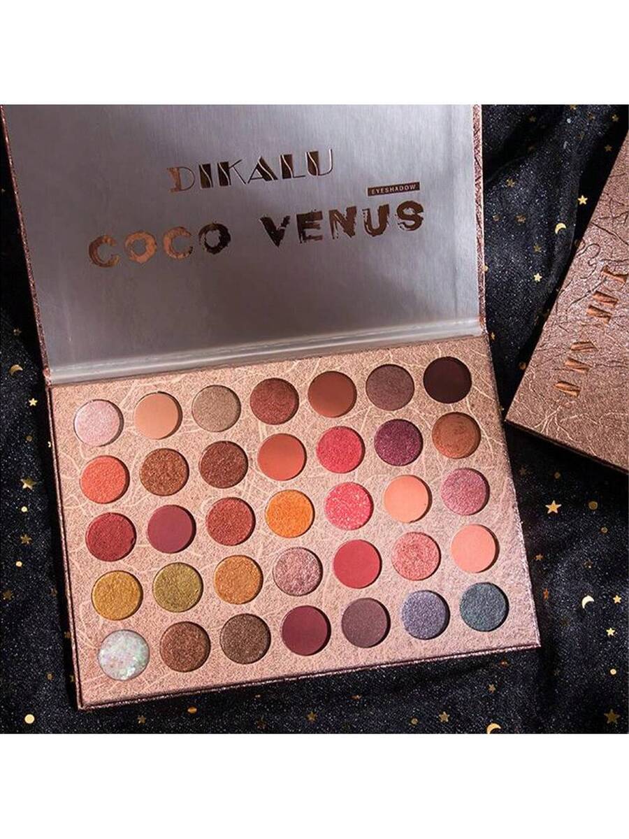 Paleta de sombras de ojos de 74 colores