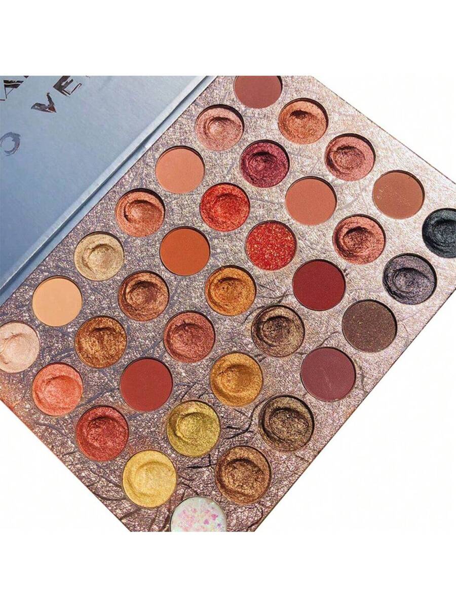 Paleta de sombras de ojos de 74 colores