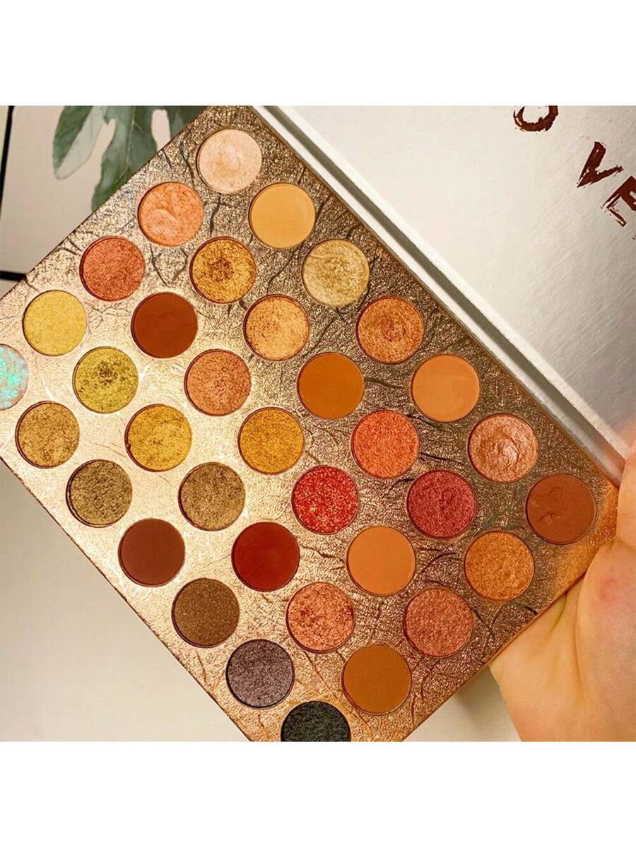 Paleta de sombras de ojos de 74 colores