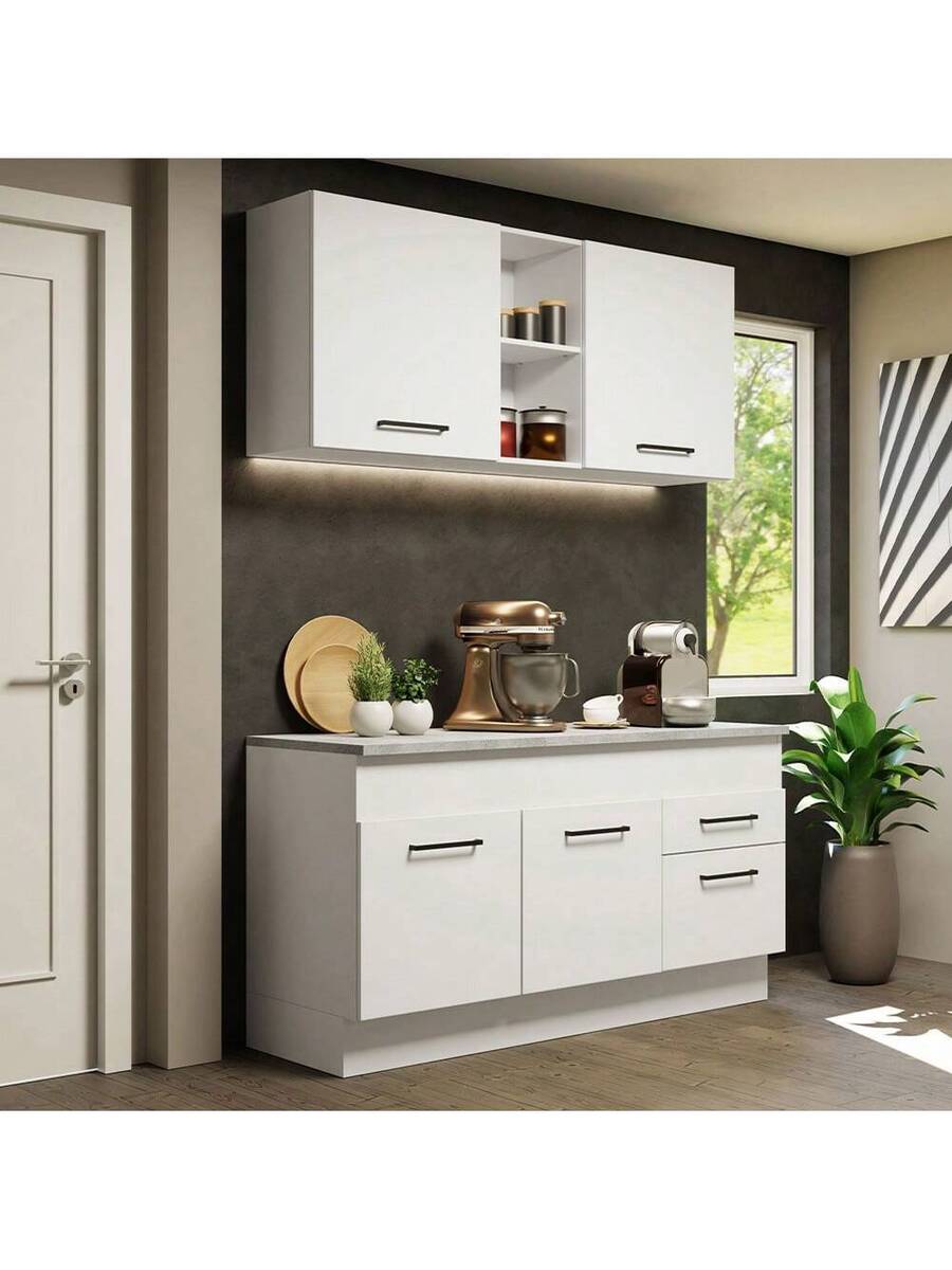 Mueble De Cocina Compacto 150cm