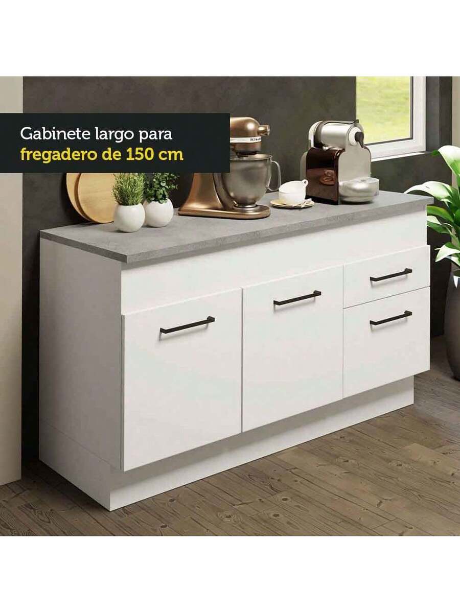 Mueble De Cocina Compacto 150cm
