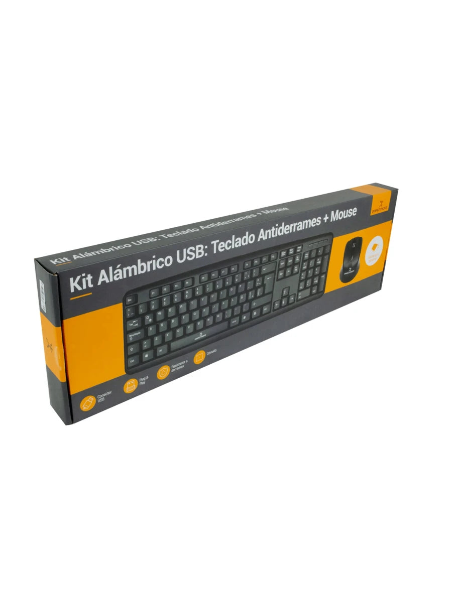 Kit de Teclado y Mouse USB