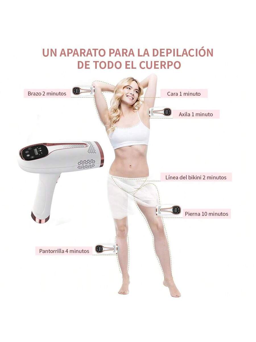 Depiladora láser indolora