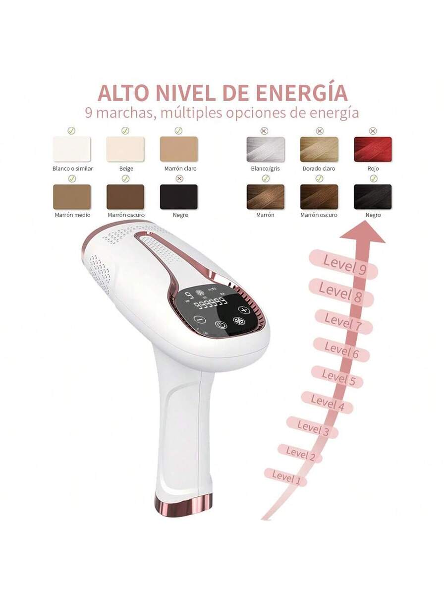 Depiladora láser indolora