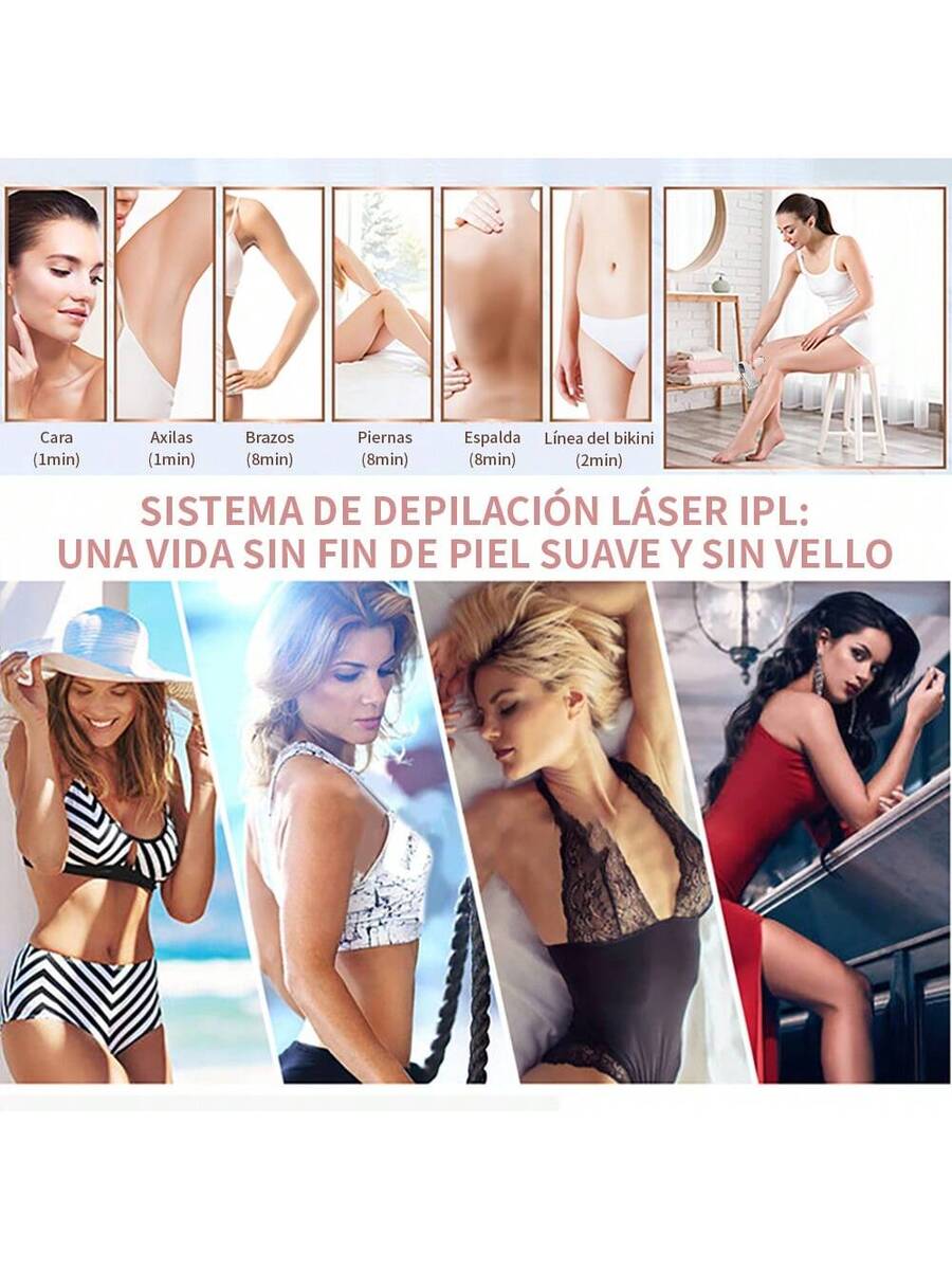 Depiladora láser indolora
