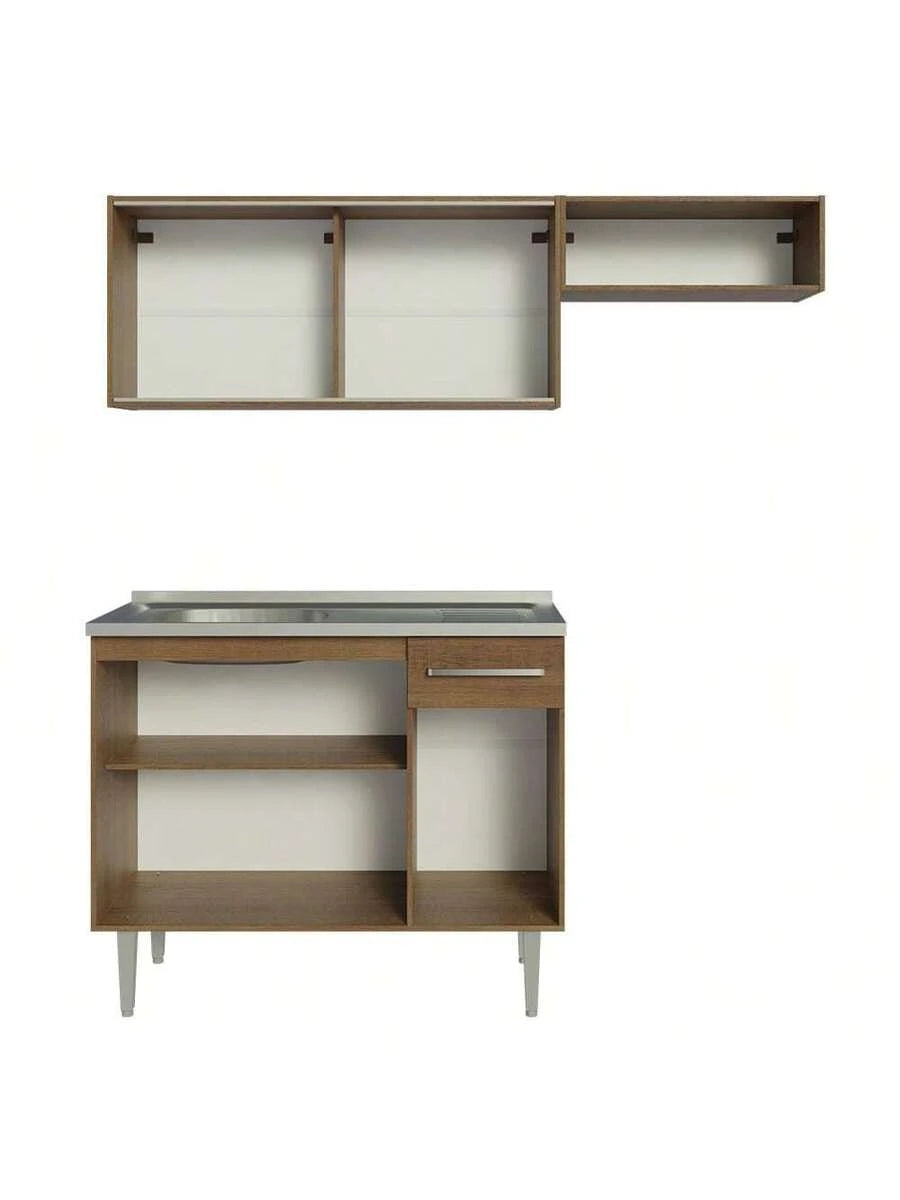 Cocina Integral Completa Modular Madesa 165cm Con Tarja