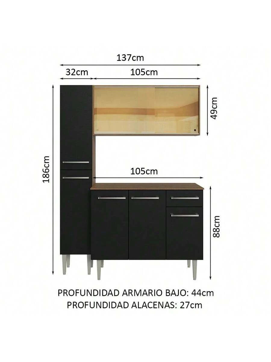 Mueble Cocina Compacta