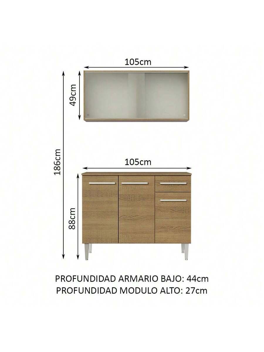 Cocina Integral Completa Modular