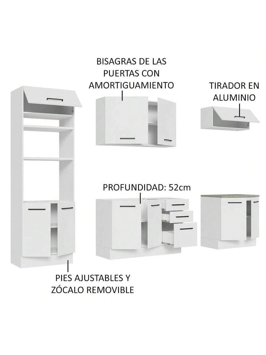 Mueble De Cocina Integral 270cm