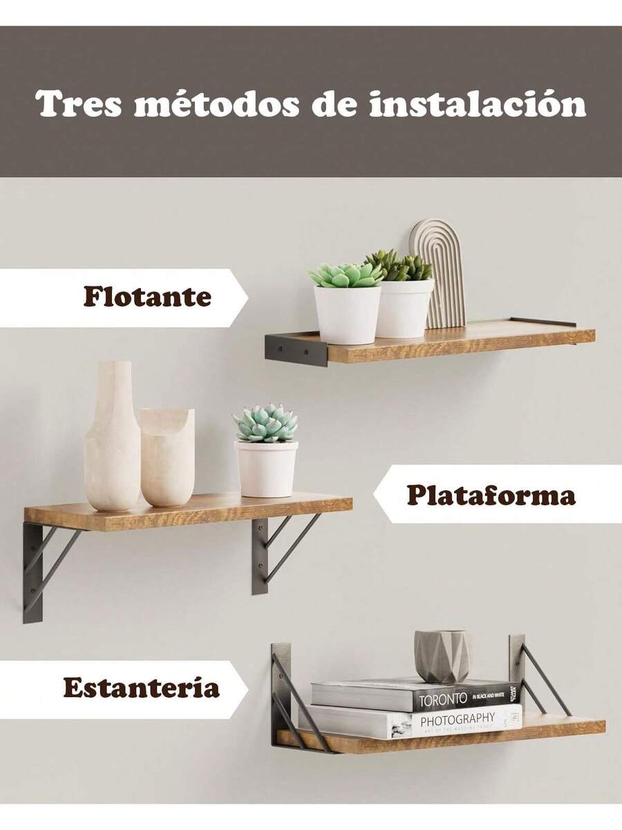 Estantes de pared
