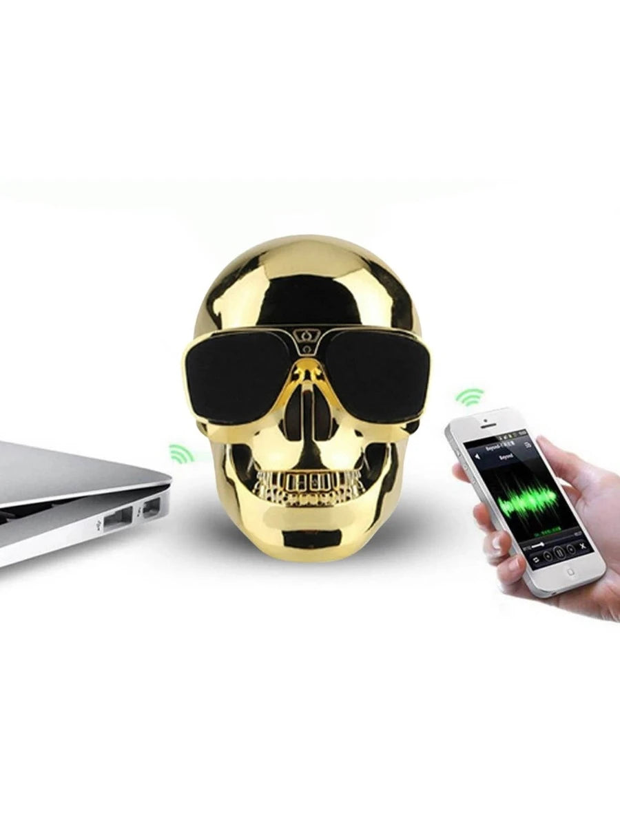 Bocina Calavera Portátil